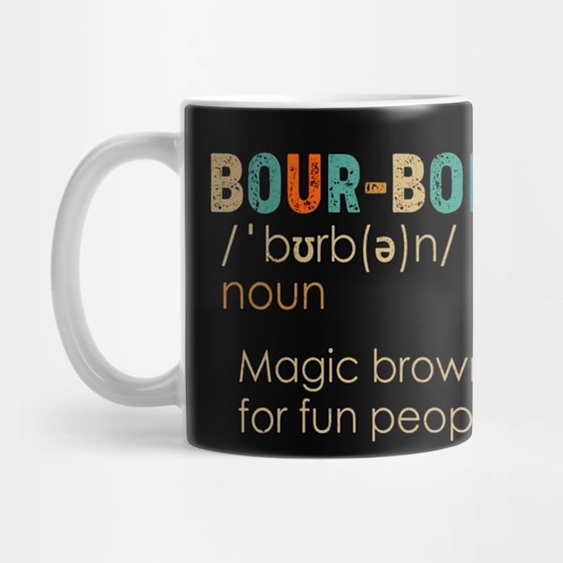 Bourbon Magic Brown Water For Fun People by DAN LE